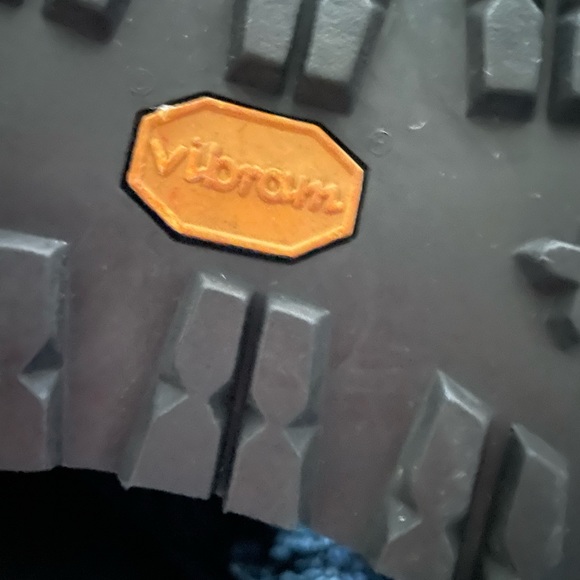 Vibram men’s size 9R black leather steel toe combat/work boots - Picture 7 of 7